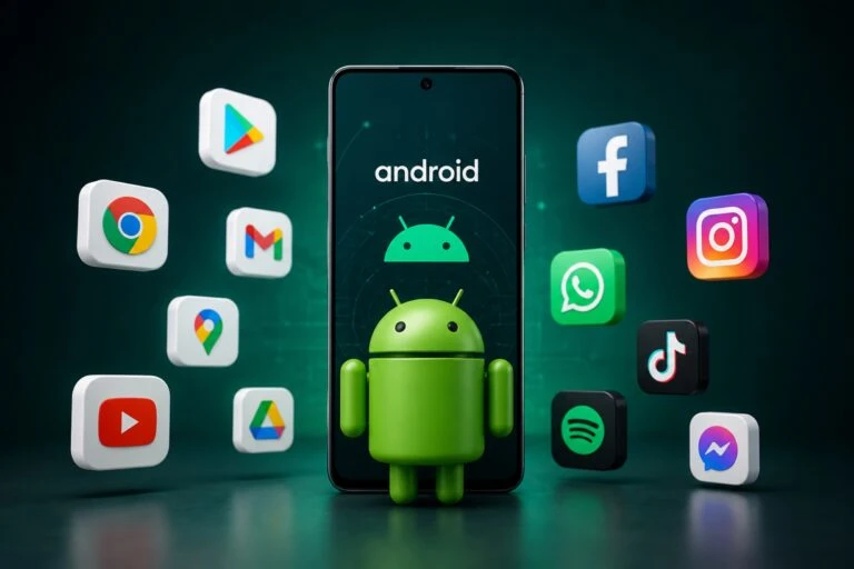 Privacidad en Android con aplicaciones móviles que comparten datos personales con anunciantes.