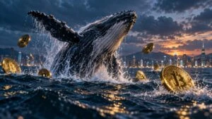 Ballenas de bitcoin acumulan ganancias récord mientras el precio permanece cerca de 78,000 dólares y crece el riesgo de ventas.