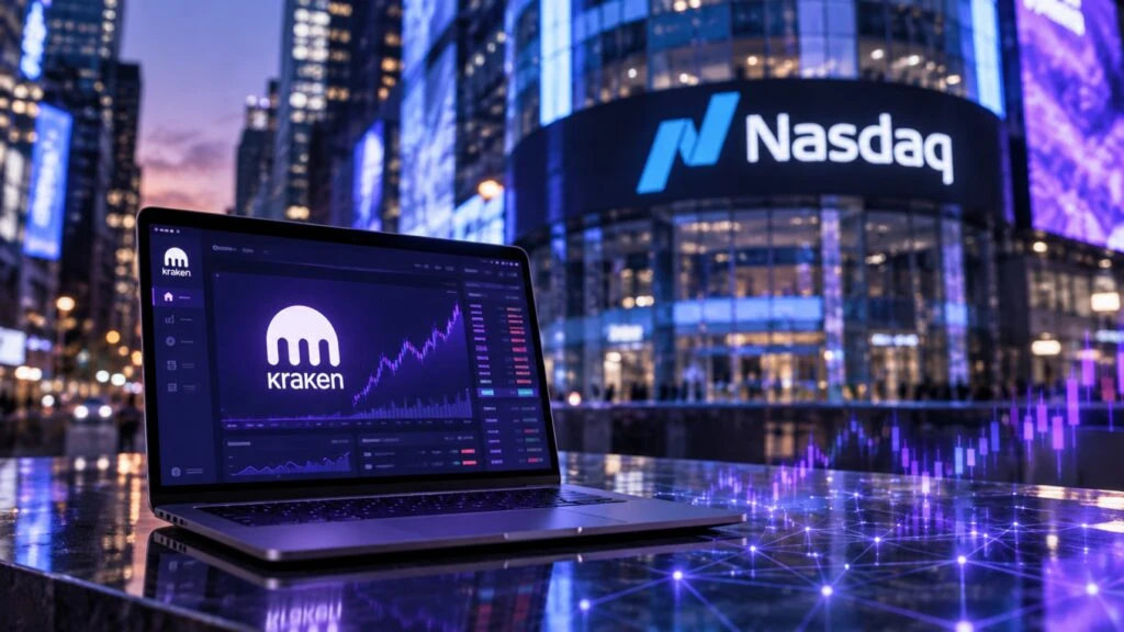 Dueños de Kraken suman a Nasdaq como inversor mientras Payward impulsa acciones tokenizadas y prepara una eventual salida a bolsa.