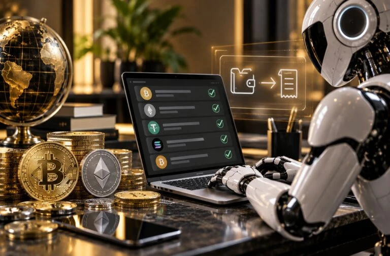 Pagos con criptomonedas realizados por agentes de IA mediante tecnología blockchain y el protocolo x402.