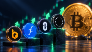 Altcoins repuntan mientras Bitcoin permanece cerca de los 86,000 dólares