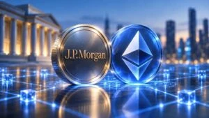 JPM Coin en Ethereum amplía la estrategia blockchain de JPMorgan para clientes institucionales.