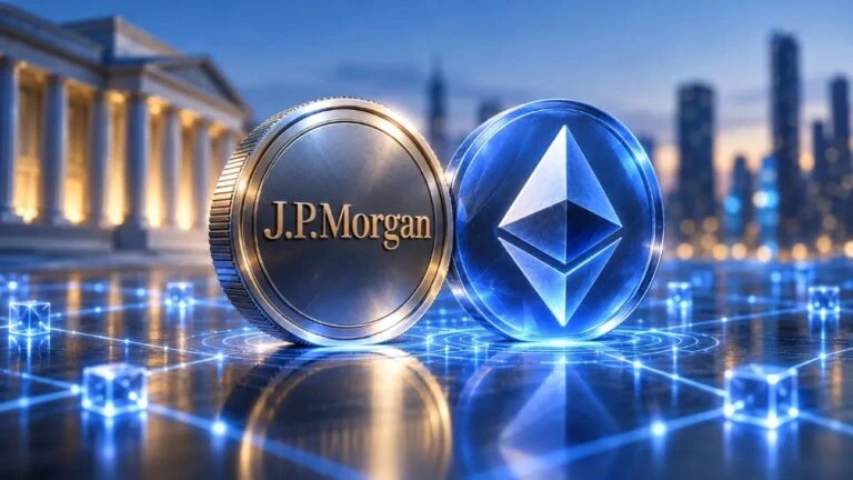 JPM Coin en Ethereum amplía la estrategia blockchain de JPMorgan para clientes institucionales.