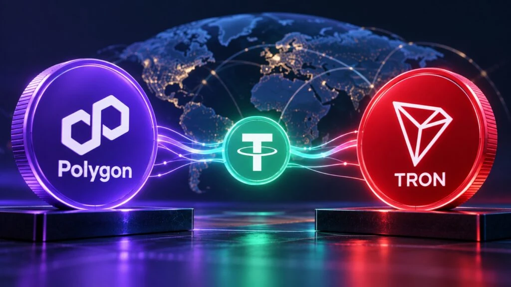 Polygon conecta TRON para ampliar los pagos con USDT