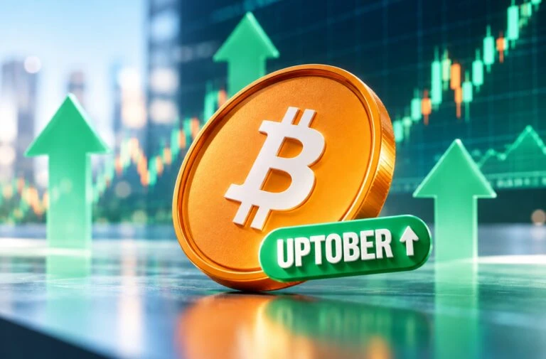 Uptober impulsa expectativas sobre Bitcoin tras comenzar octubre con un movimiento positivo en el mercado cripto