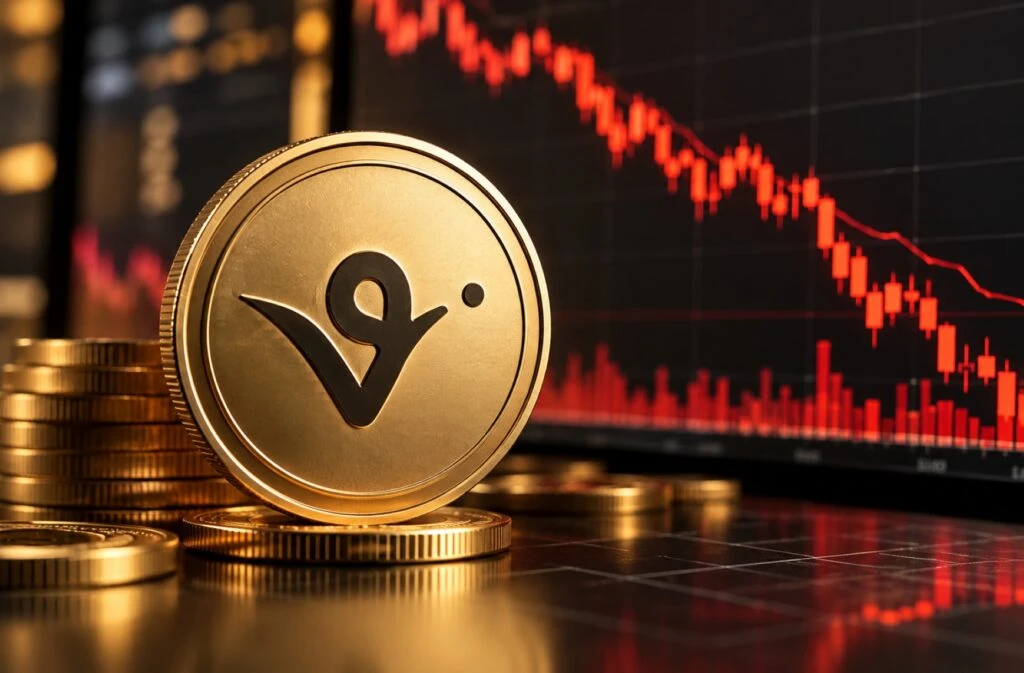 Precio de VIRTUAL cae mientras aumenta el volumen de operaciones en el mercado de criptomonedas